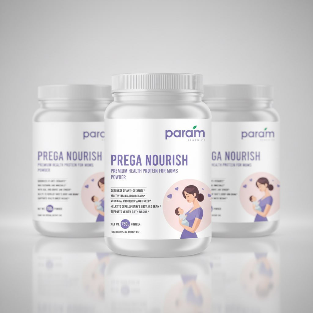 Prega Nourish – Premium Health Protein Powder for Pregnant & Lactating Moms (750g)